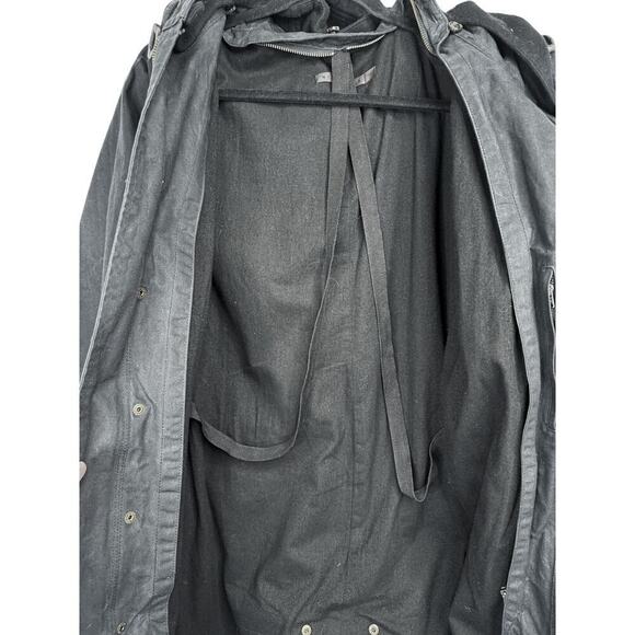 Nicholas K x Free People Byard Trench Coat with Waxed Cotton Size XS Like New - Picture 8 of 16